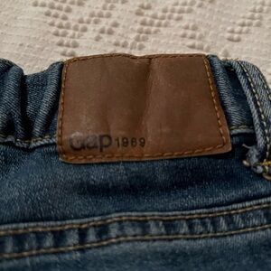 Kids rip and repair slim jeans
